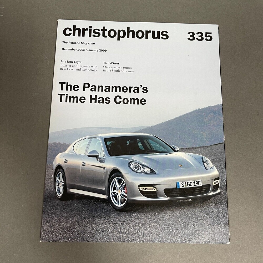 Christophorus The Porche Magazine No. 335 December 2008 January 2009‎